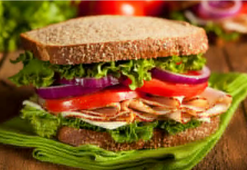 Whole Wheat Sliced Sandwich